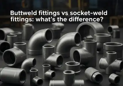 Buttweld fittings vs socket-weld fittings: what’s the difference?